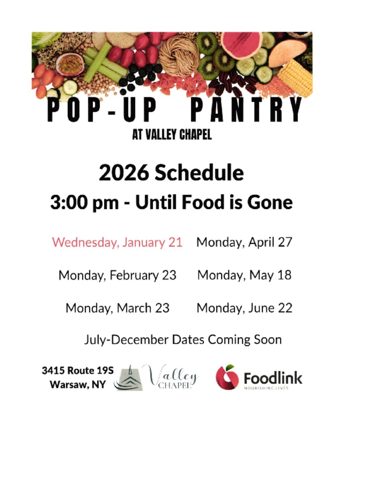 Pop Up Pantry